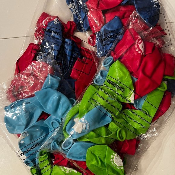 Christmas and Nutcracker Latex‎ Balloons, 4 Packs of 24 (96 Balloons Total, 11”) - Picture 1 of 14